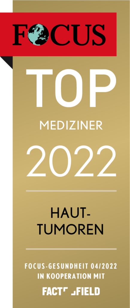 Prof. Dr. Reinhold ist Top-Mediziner 2022 im Bereich Hauttumore